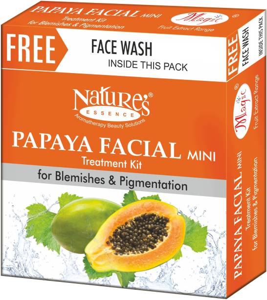 Nature's Essence Papaya Facial Kit 52g Free Face Wash