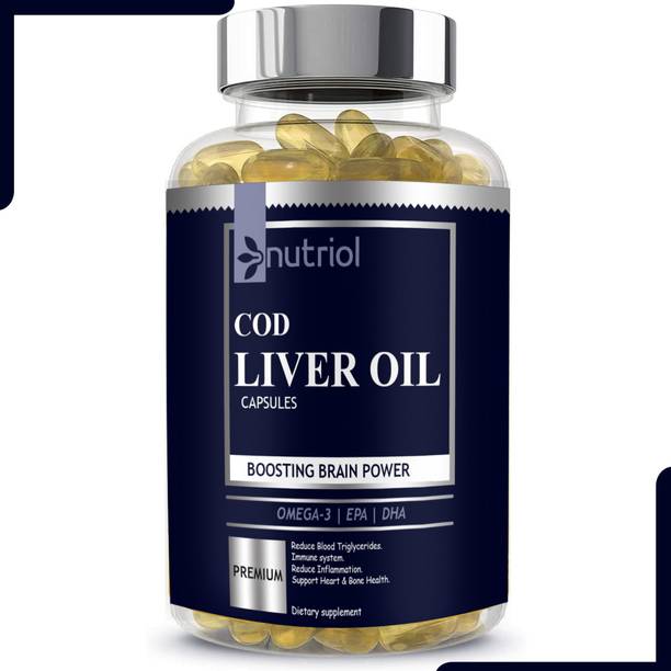 Nutriol Premium Cod Liver Oil Capsules, Advanced
