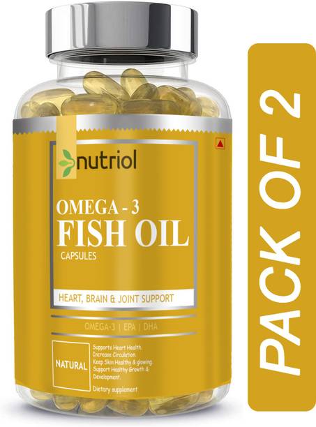 Nutriol Advanced Fish Oil (Triple Strength) With 1000Mg Omega 3 (B15) Advanced