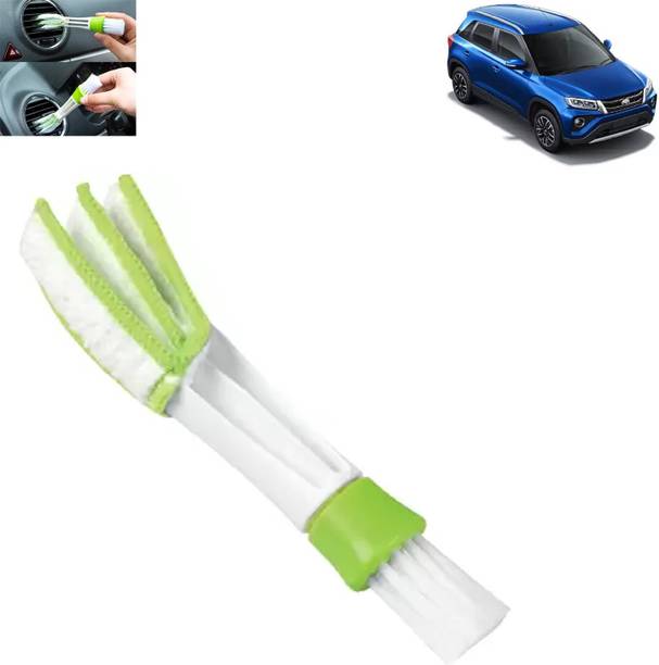 Rhtdm Car AC Window Brush Air-Condition Outlet Cleaning Tools (Green)_n057 Wet and Dry Air-Condition Outlet Cleaning Tools For Urban Cruiser Vehicle Interior Cleaner
