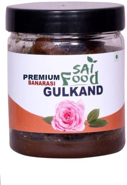 SAI Food Best Quality Natural Organic Premium Gulab Gulkand Jam Spread (250 grams) 250 g