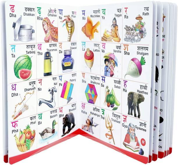 Neel My First Board Book Of All In One English-Hindi Perfect for Homeschooling Book