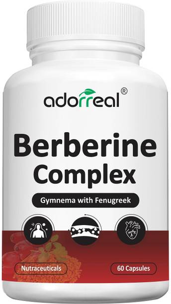 Adorreal Berberine Complex Gymnema with Fenugreek (60 Capsule) Pack of 1