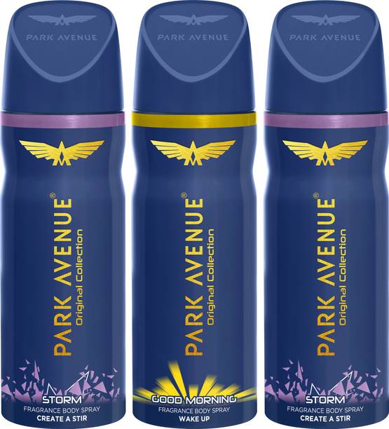 PARK AVENUE Storm & Good Morning Deodorant Spray - For Men (450