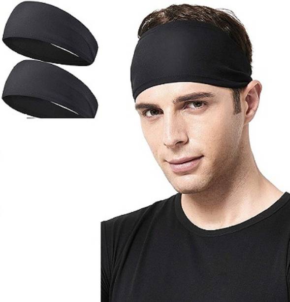 plutoprom Sweatband Sports Headband for Running,Cycling,,Yoga,Fitness Workout Stretchy Head Band