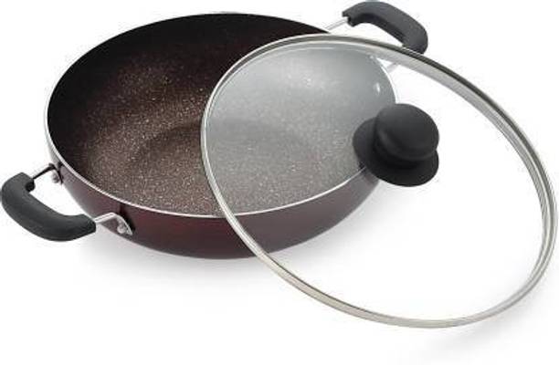 MITHALI Kadhai 24 cm diameter with Lid 2.5 L capacity