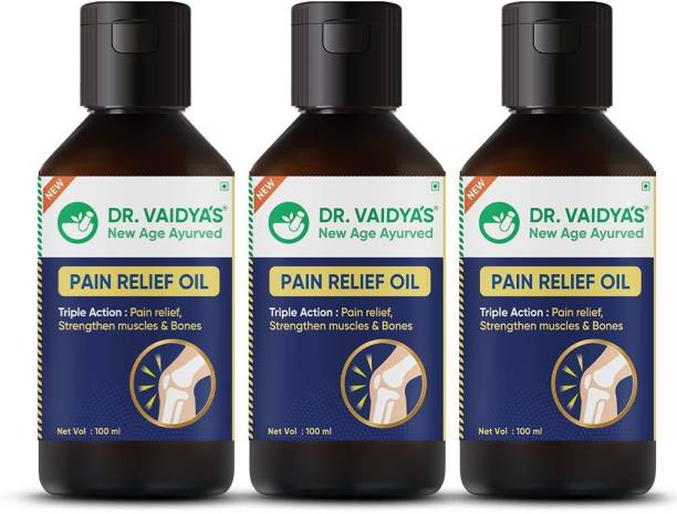 Dr. Vaidya's Pain relief oil -100 ML - PACK OF 3