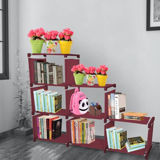 Flipkart Perfect Homes Studio Metal Open Book Shelf