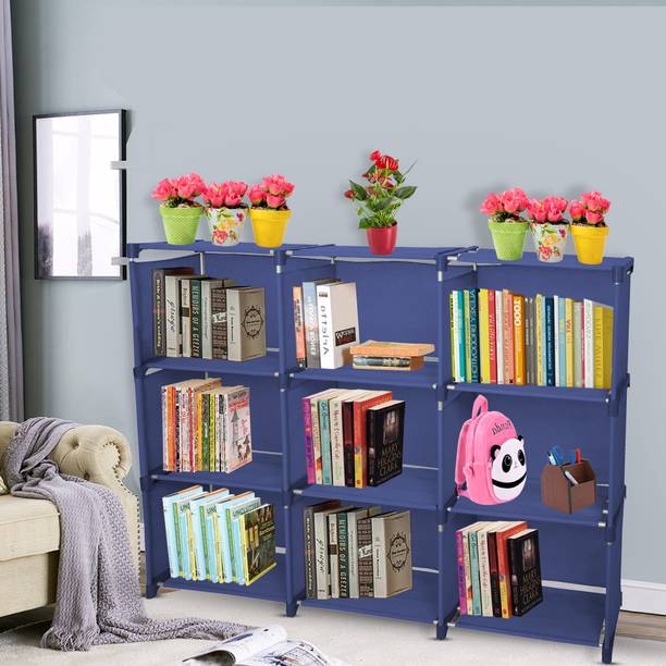 Flipkart Perfect Homes Studio Metal Open Book Shelf