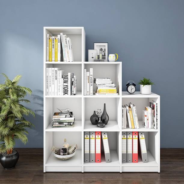 Flipkart Perfect Homes Engineered Wood Open Book Shelf