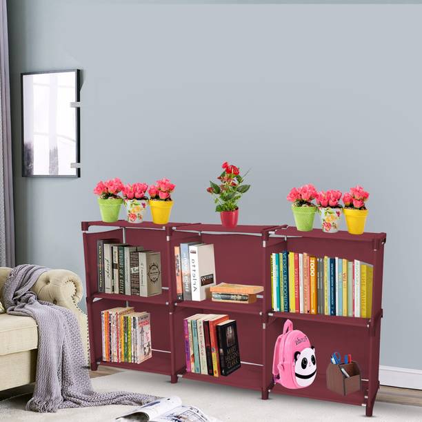 Flipkart Perfect Homes Studio Metal Open Book Shelf