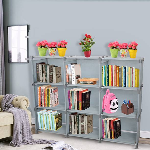 Flipkart Perfect Homes Studio Metal Open Book Shelf