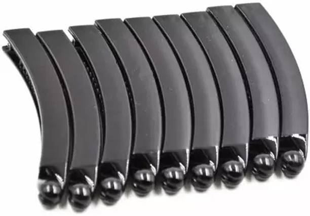 Myra Collection (Pack of 12) Black Banana clip for hair banana hair clips for women & girls Hair Clip