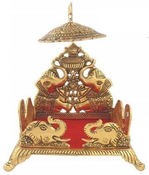 Maa bhagwati traders Laddu Gopal Singhasan for 0-5 No Metal Home Temple Metal Home Temple