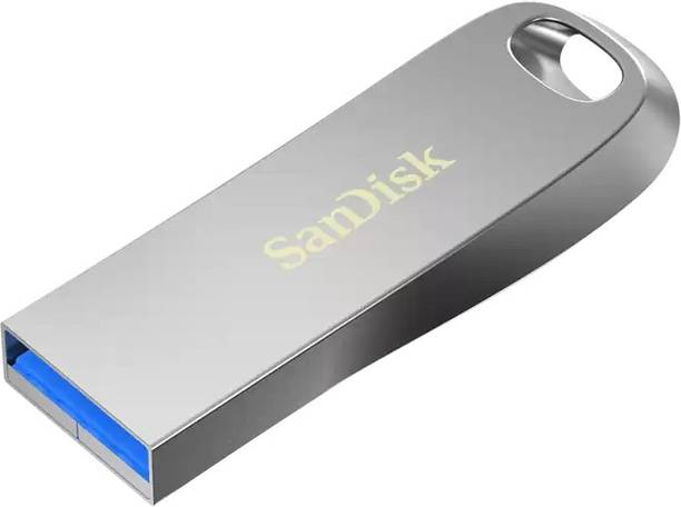 SanDisk Ultra Luxe USB 3.1 Flash Drive 128 GB Pen Drive Compatible with Desktop Computer, Television, Laptop USB 3.1 Metal Case