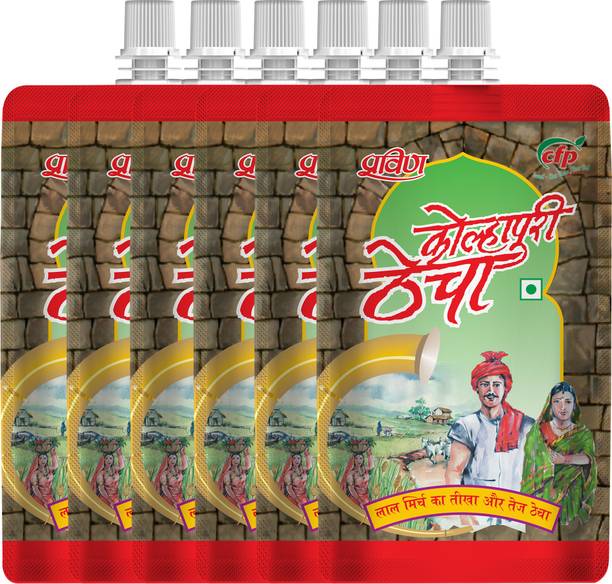 pravin Pickles Kolhapuri Thecha 100g Pouch Red Chilli Pickle
