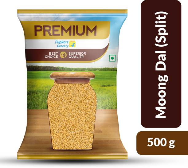 Premium Yellow Moong Dal (Split) by Flipkart Grocery