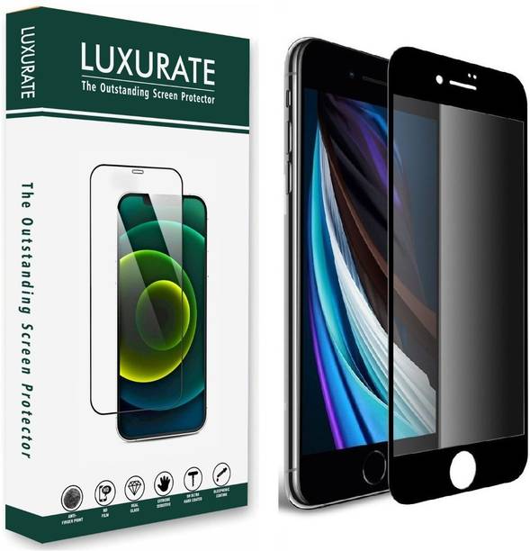LUXURATE Edge To Edge Screen Guard for Apple iphone 8