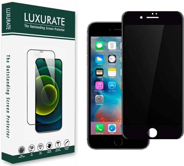 LUXURATE Edge To Edge Tempered Glass for Apple iPhone 7 Plus