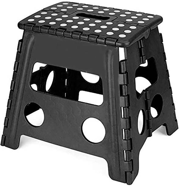 Sasimo 13 Inch Plastic Foldable Space Saving Stool,Suitable for Adults and Kids Kitchen Stool
