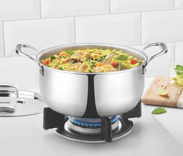 BOROSIL Cookfresh Tri Ply Cook and Serve Casserole