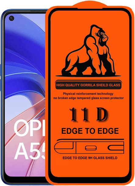 Forego Edge To Edge Tempered Glass for OPPO A55