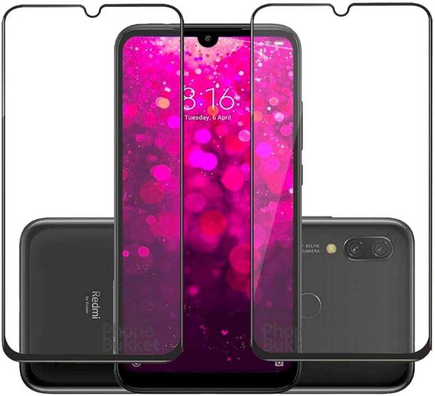 Nathaccessories Edge To Edge Tempered Glass for REDMI Y3