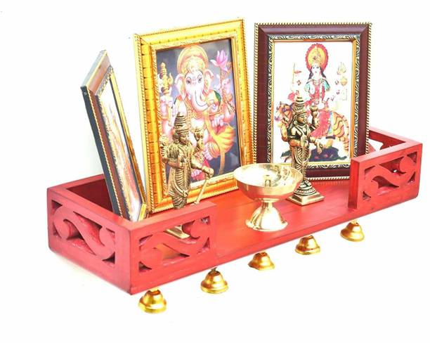 THE PINEWOOD ENTERPRISES MDF (Medium Density Fiber), Wooden Wall Shelf