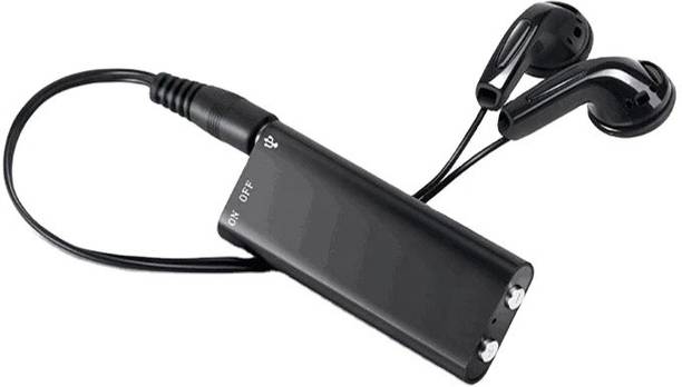 Bzrqx Voice Recorder Audio Activated Recording Hidden Mini Digital 8 GB Voice Recorder