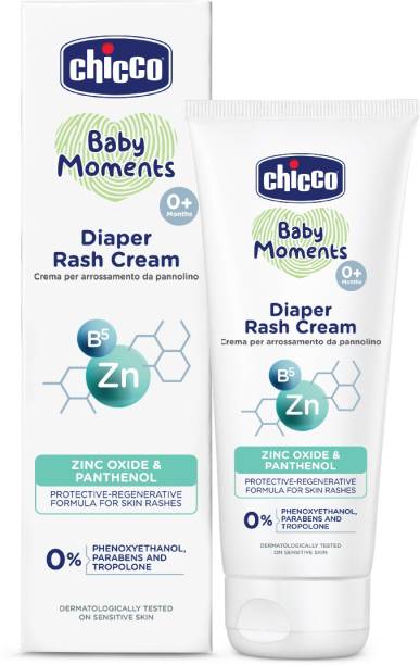 Chicco Baby Moments Diaper Rash Cream ,Paraben & Phenoxyethanol free,0m+