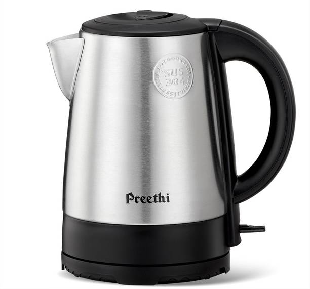 Preethi Armour Insta EK712 Electric Kettle with Stainless Steel Body, 1500 Watt Electric Kettle