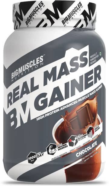 BIGMUSCLES NUTRITION Real Mass Gainer Weight Gainers/Mass Gainers