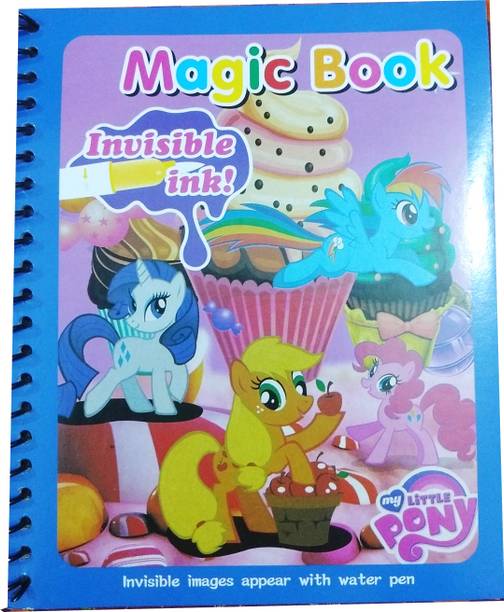 Water Painting Reusable Magic Coloring Book ( Design 1)