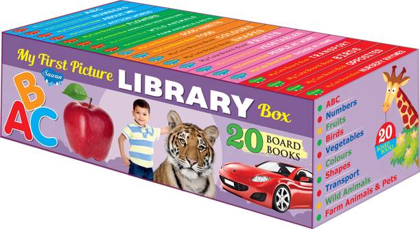 My First Picture Library Box Of 20 Board Books