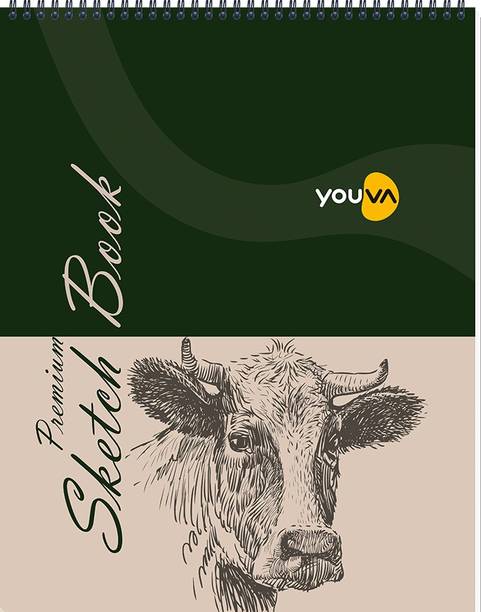 NAVNEET Youva Premium Sketch & Drawing Book for Students and Artists Pack of 2 Sketch Pad