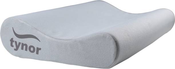 TYNOR Contoured Cervical Pillow, Grey, Universal Size, 1 Unit Cervical Pillow