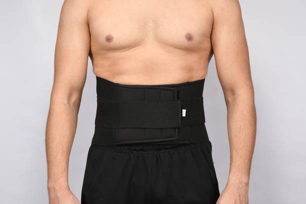 PRO Healthcare Lower Back Support, Back Pain, Back Injury, Back Relief(Black) Back / Lumbar Support