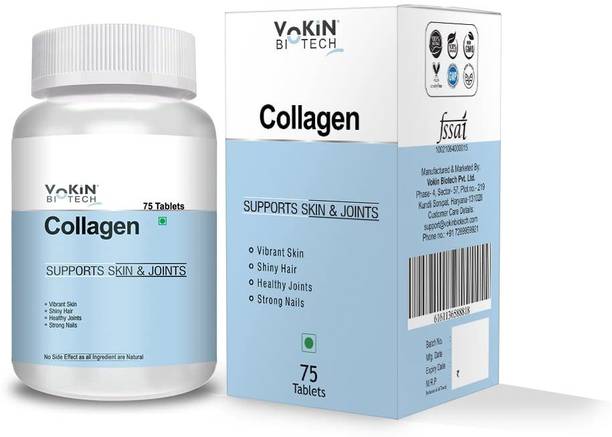 Vokin Biotech Collagen Complex Formulas Type 2 (For Skin & Joint Support)