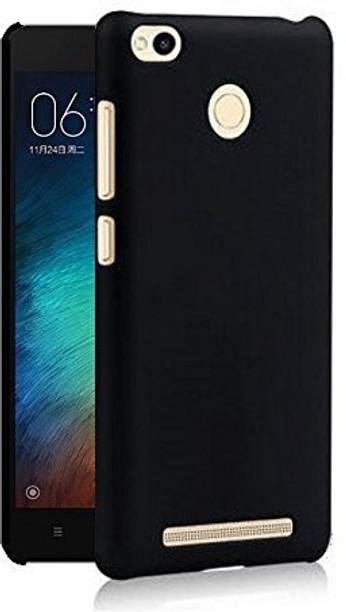 CASE CREATION Back Cover for Mi Redmi 3S Prime Rubberized Cover Matte Finish