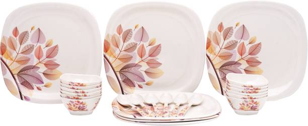 BATANIYA Pack of 24 Melamin Dinner Set