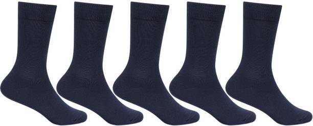 BONJOUR Blue Uniform Sock