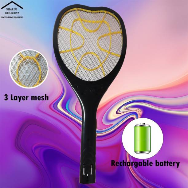 STARK MUSIC WORLD ® HIGH QUALITY Electric Mosquito Racket Insect Killer 3 Mosquito Coil