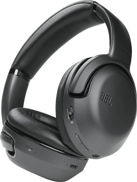 JBL Tour One with True Adaptive Noise Cancelling,50 Hr Playtime,4 Mics for Clarity Bluetooth Headset