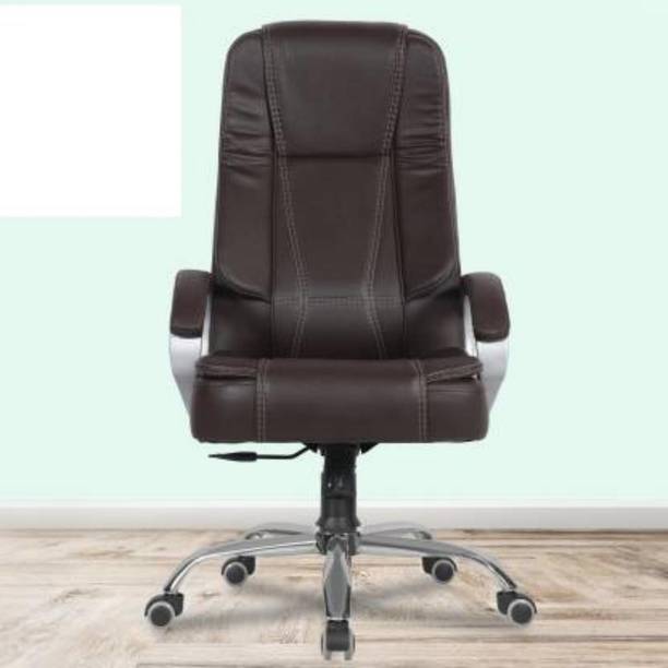 Guru Leather Office Adjustable Arm Chair