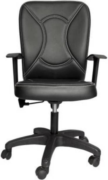 Guru Leather Office Adjustable Arm Chair
