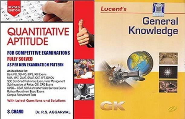 Quantitative Aptitude & General Knowledge For Competitive Exams Set Of 2 Books