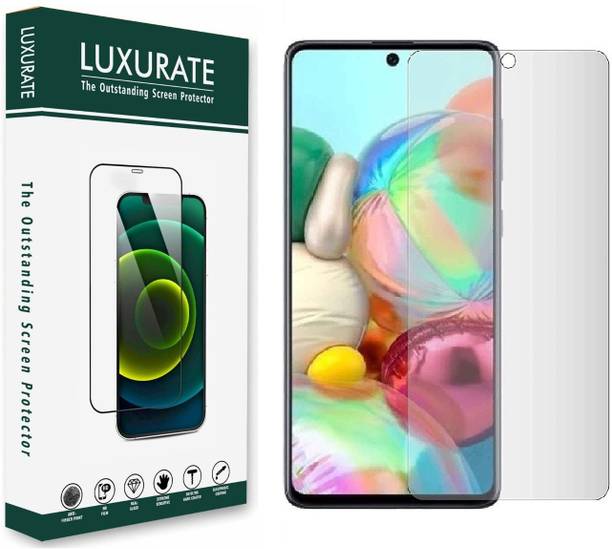 LUXURATE Tempered Glass Guard for POCO X3 Pro