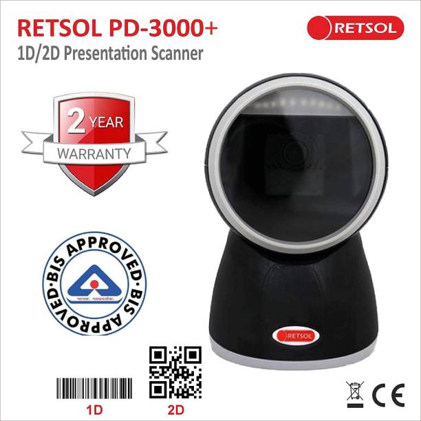 Retsol PD-3000+ Omni-Directional Barcode Scanner
