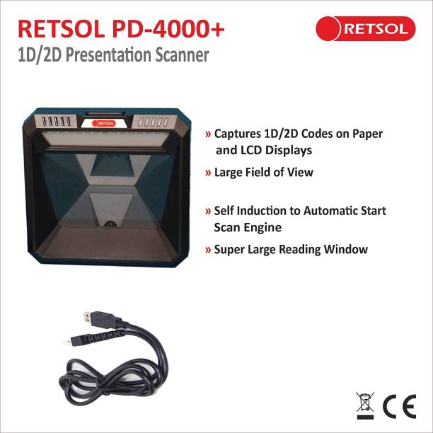 Retsol RETSOL PD-4000+ PD-4000+ Omni-Directional Barcode Scanner