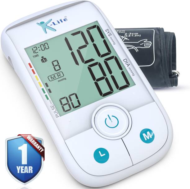 K-life 108Fully Automatic Digital Blood Pressure Checking Machine BP Testing instrument Bp Monitor